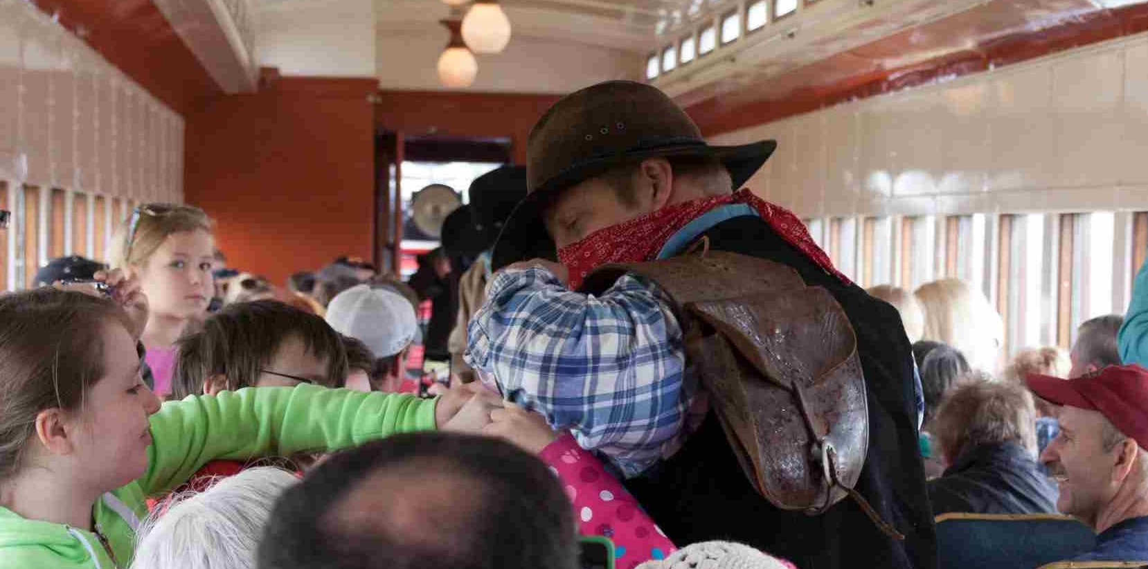 Morning Robbery Train Ride - Southern Prairie Railway